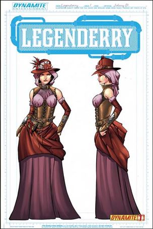 Legenderry: A Steampunk Adventure issue 1-B Johnny Desjardins 1:25 Red Sonja Concept Art Cover