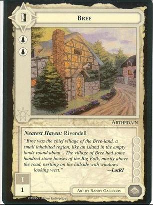 Middle-Earth: The Wizards (Base Set) card 67 Bree