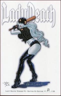 Lady Death: Visions issue 1-G Batter Up Edition 1/69