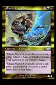 Magic the Gathering: Planeshift (Base Set) card 115 Marsh Crocodile