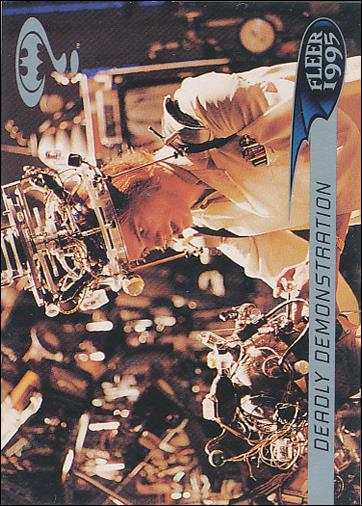 Batman Forever (Retail Base Set) card 44 Deadly Demonstration