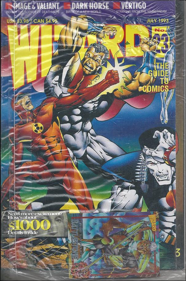 Wizard: The Guide to Comics issue 23 Polybagged w/Trading Card