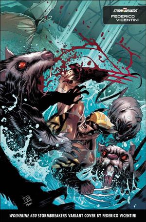 Wolverine (2020) issue 30-B Federico Vicentini Stormbreakers Cover