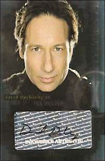 X-Files: I Want to Believe (Autograph Subset) card A-1 David Duchovny as Fox Mulder