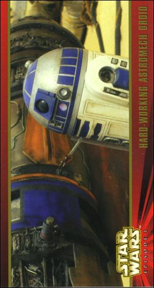 Star Wars: Episode I Widevision: Series 1 (Base Set) card 40 Hard-Working Astromech Droid