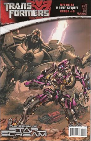 Transformers: The Reign Of Starscream issue 3 Alex Milne Standard Cover