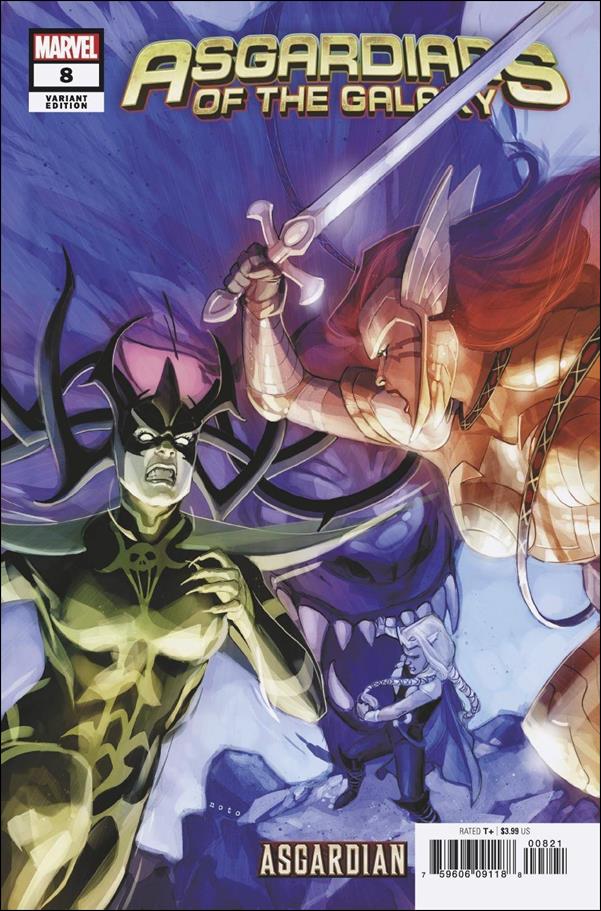 Asgardians of the Galaxy issue 8-B Phil Noto Asgardian Cover