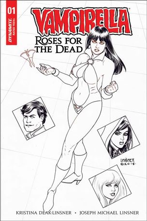 Vampirella: Roses for the Dead issue 1-F Joseph Michael Linsner 1:40 Sketch Cover