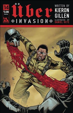 Uber: Invasion issue 14-D Blitzkrieg Cover