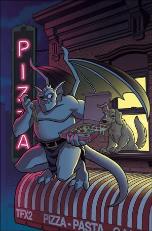 Gargoyles (2022) issue 5-L Tony Fleecs & Trish Forstner 1:30 Virgin Cover