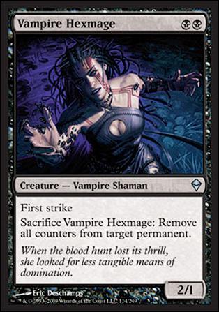 Magic The Gathering: Zendikar (Base Set) card 114 Vampire Hexmage