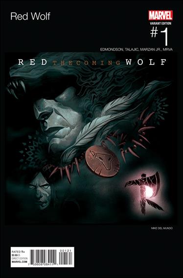 Red Wolf (2016) issue 1-E Mike Del Mundo Hip Hop Cover