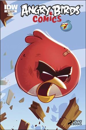 Angry Birds Comics (2014) issue 6-B Jarrod Gecek Subscription Cover