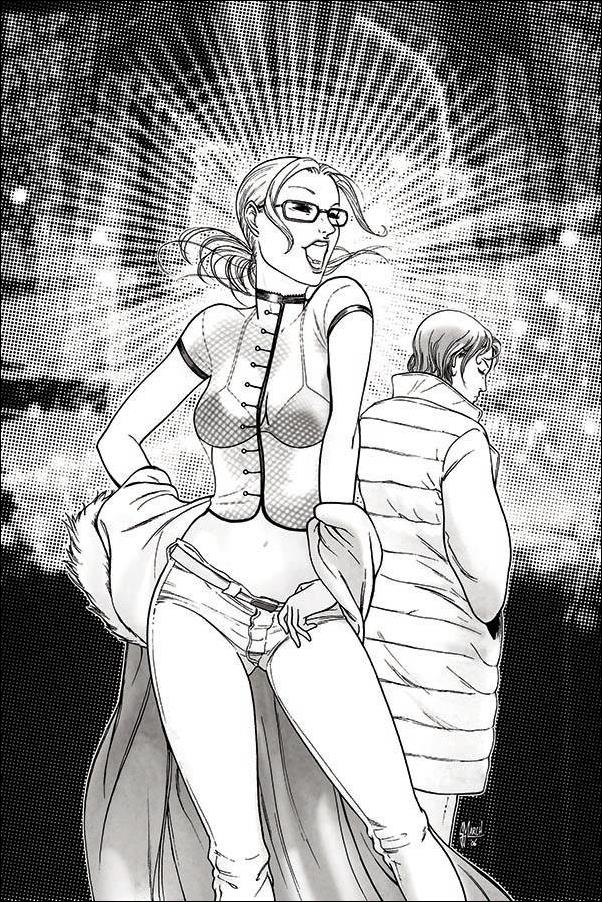 Guillem March's Laura issue 2-E Guillem March 1:30 Black & White Cover