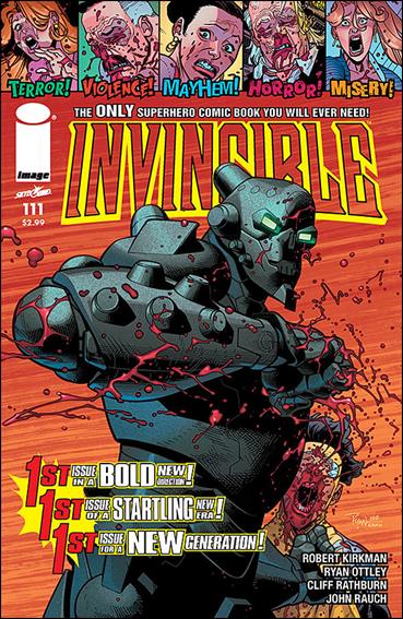 Invincible issue 111 "Robot" Standard Cover