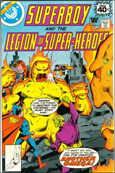 Superboy & the Legion of Super-Heroes issue 251-B Whitman Cover