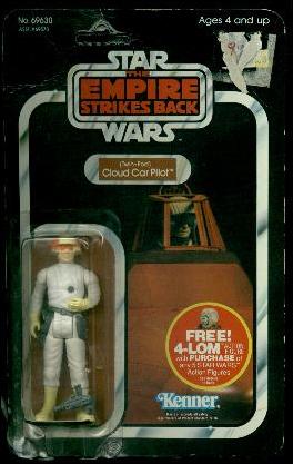 Star Wars 3 3/4" Basic Action Figures (Vintage) figure 46 (Twin Pod) Cloud Car Pilot (ESB)