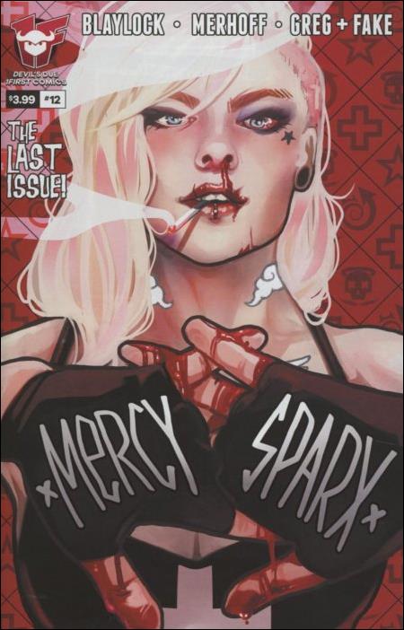 Mercy Sparx (2013) issue 12-B Kiki Jenkins Cover