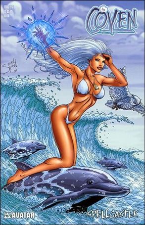 Coven: Spellcaster issue 1/2 Bikini Cover