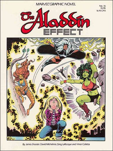 Marvel Graphic Novel issue 16 The Aladdin Effect