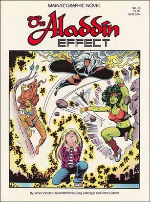 Marvel Graphic Novel issue 16 The Aladdin Effect