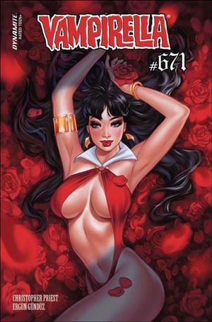Vampirella (2019) issue 671-B Elias Chatzoudis Cardstock Cover