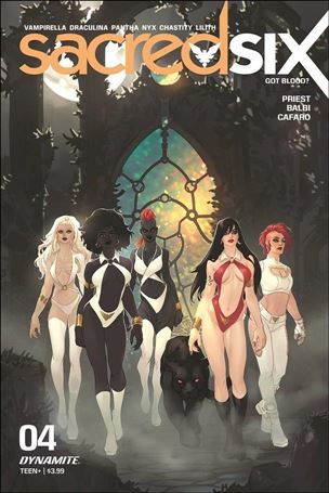 Sacred Six issue 4-D Meghan Hetrick Cover