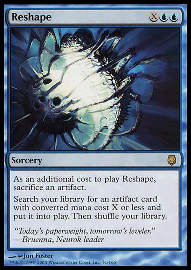 Magic the Gathering: Darksteel (Base Set) card 31 Reshape