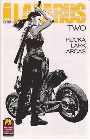 Lazarus (2013) issue 2-B Previews / San Diego Comic-Con Cover 1/3000