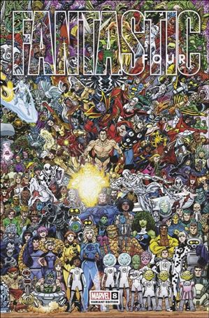 Fantastic Four (2022) issue 8-B Scott Koblish Connecting 700 Characters Cover