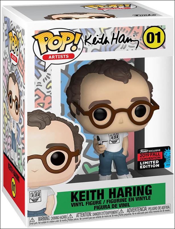 POP! Artists figure 1-B Keith Haring Fall Convention Exclusive