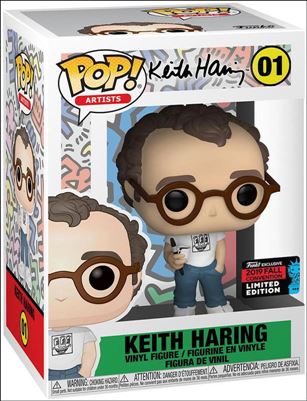 POP! Artists figure 1-B Keith Haring Fall Convention Exclusive
