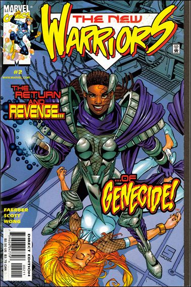 New Warriors (1999) issue 2-B Steve Scott Cover
