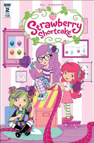 Strawberry Shortcake (2016) issue 2-C Nicoletta Baldari (Scented) Subscription Cover