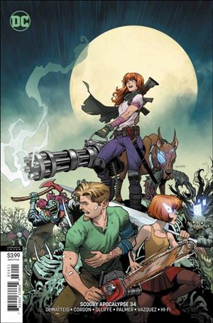 Scooby Apocalypse issue 34-B Dan Mora Cover