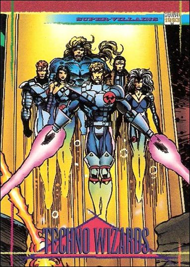 Marvel Universe: Series 4 (Base Set) card 128 Techno-Wizards