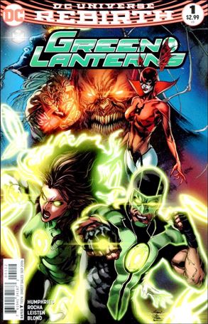 Green Lanterns issue 1-C Robson Rocha Cover (2nd Printing)