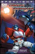 Transformers Spotlight: Orion Pax Cover Image 1