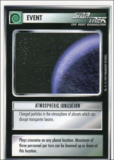 Star Trek: Premiere Unlimited (Base Set) card 68 Atmospheric Ionization