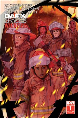 Dark Spaces: Wildfire issue 1-D Tula Lotay Cover