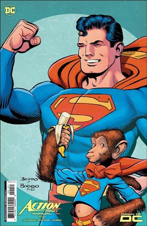 Action Comics Annual (2023) issue 1-E Jon Bogdanove 1:50 Cardstock Cover