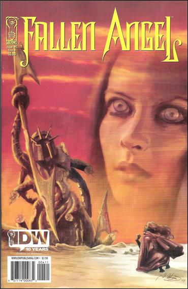Fallen Angel: Reborn issue 4 J.K. Woodward Cover