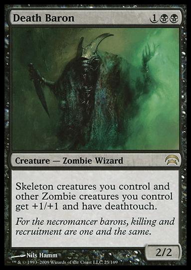 Magic the Gathering: Planechase (Base Set) card 25 Death Baron