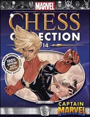 Marvel Chess Collection (UK) issue 14 Captain Marvel (White Queen)