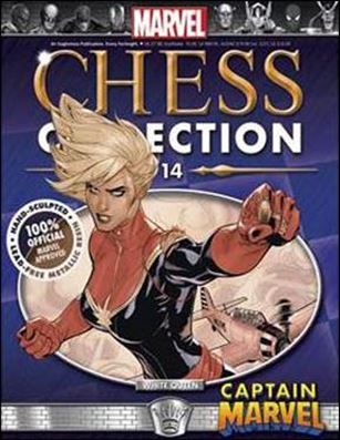 Marvel Chess Collection (UK) issue 14 Captain Marvel (White Queen)