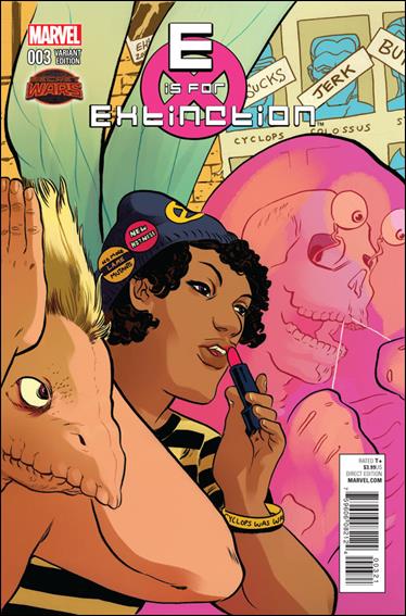 E is for Extinction issue 3-B Erica Henderson 1:25 Cover