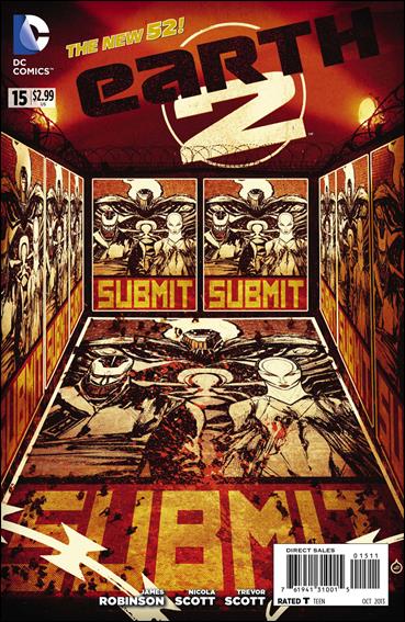 Earth 2 issue 15 Standard Cover