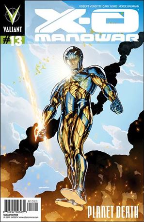 X-O Manowar (2012)  issue 13-B Ryan Sook Cover