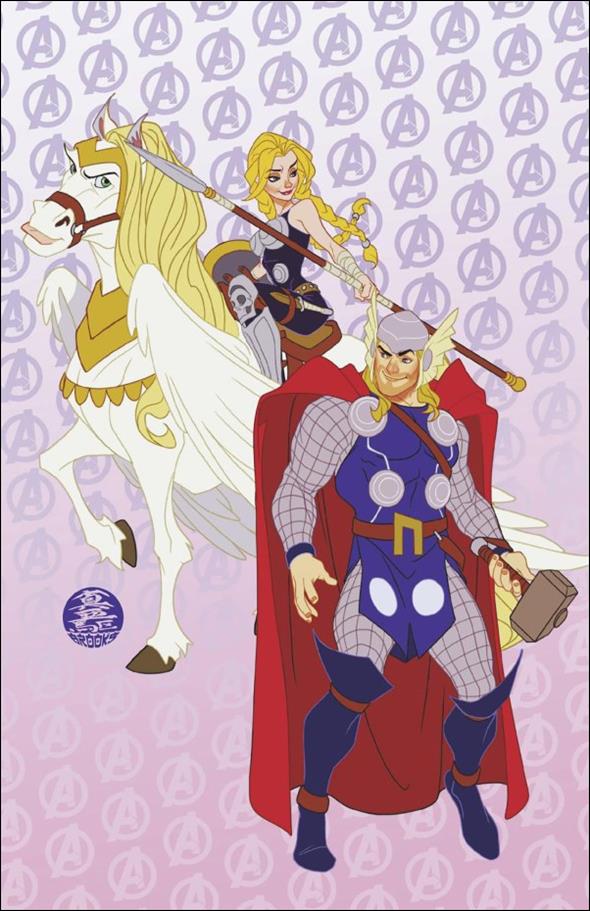 Immortal Thor issue 20-D Mark Brooks Virgin 1:50 Animated Style Cover