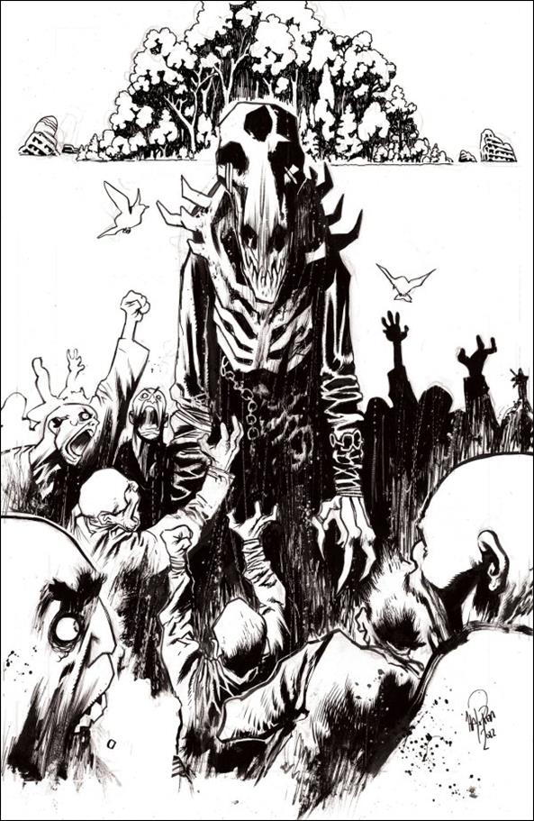 Kroma issue 1-C James Harren 1:10 B&W Cover